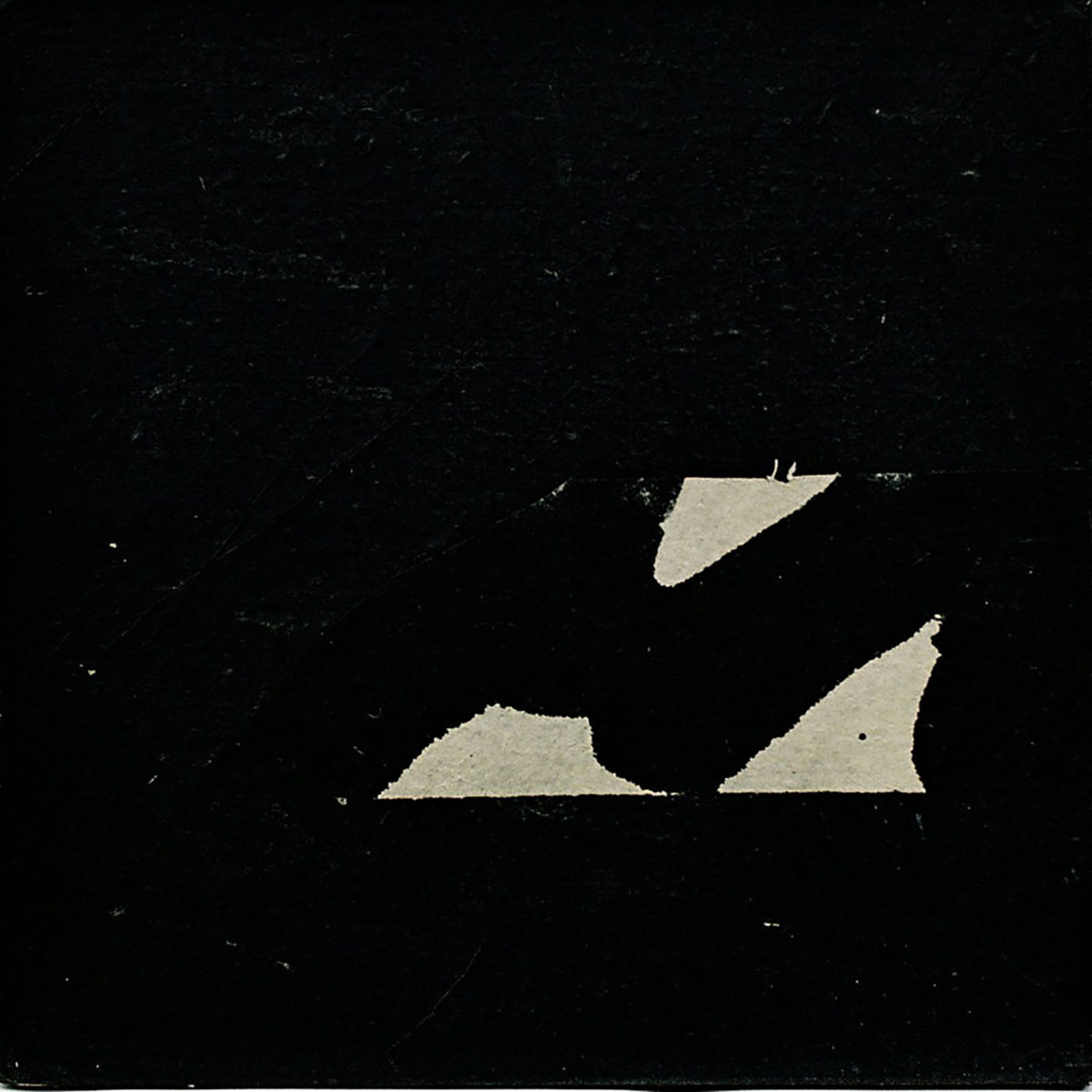 LÉVY Dominique, Mouvement 1, 2002, Encre sur papier marouflé sur toile, 22x22cm